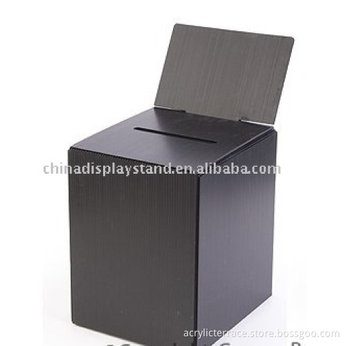 Black Acrylic Suggestion Box
